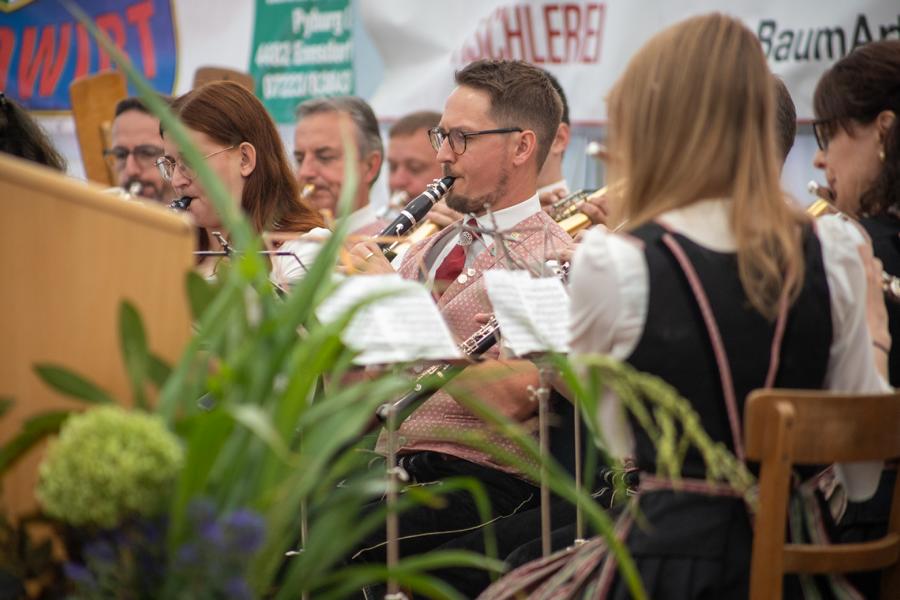 Klarinettist des Musikvereins St. Pantaleon